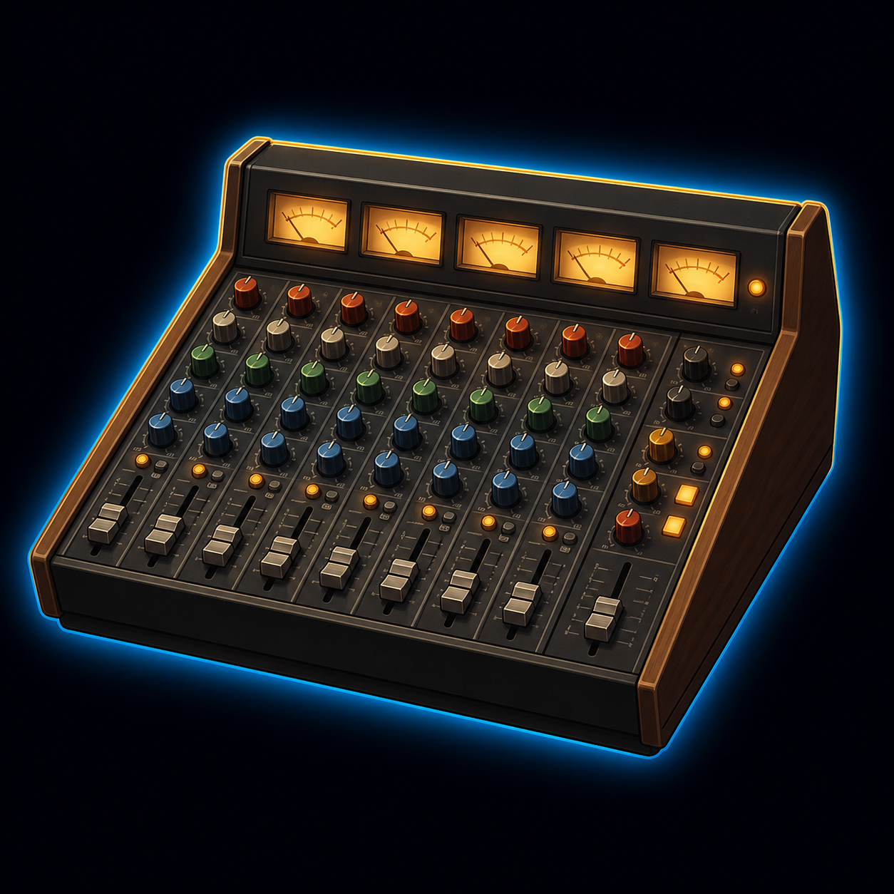 Analog Mixing Console