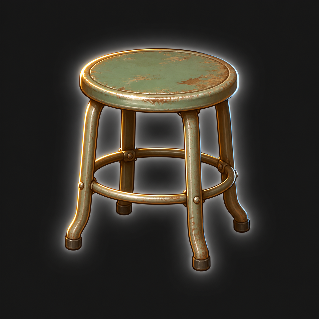 Flea Market Stool