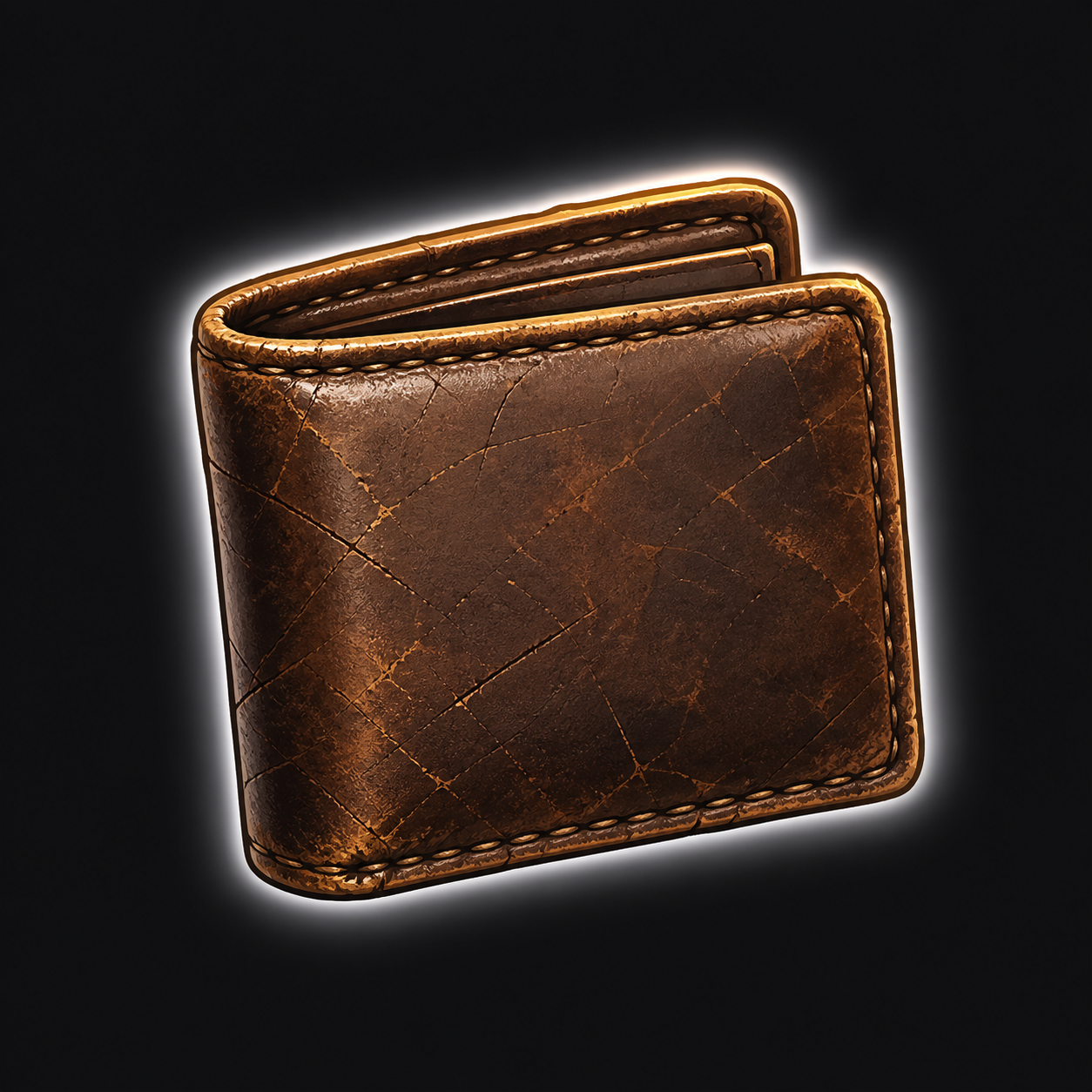 Leather Wallet (Worn)