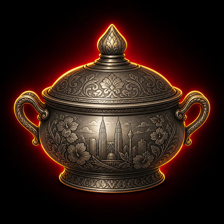 Royal Pewter Banquet Tureen