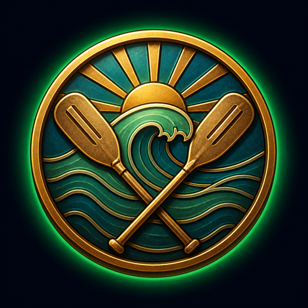Surf Club Medallion